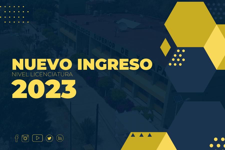 Convocatoria de nuevo ingreso 2023